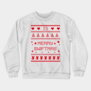 red merry swiftmas Crewneck Sweatshirt